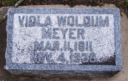 MEYER, VIOLA - Winneshiek County, Iowa | VIOLA MEYER 