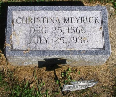 MEYRICK, CHRISTINA - Winneshiek County, Iowa | CHRISTINA MEYRICK 
