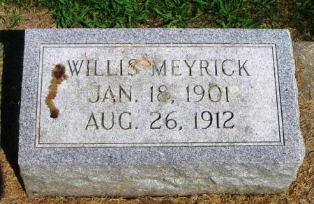 MEYRICK, WILLIS - Winneshiek County, Iowa | WILLIS MEYRICK 