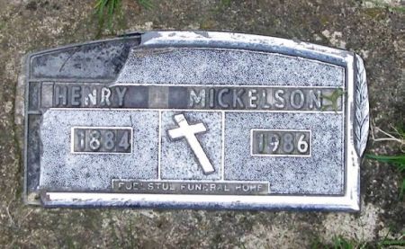 MICKELSON, HENRY - Winneshiek County, Iowa | HENRY MICKELSON 