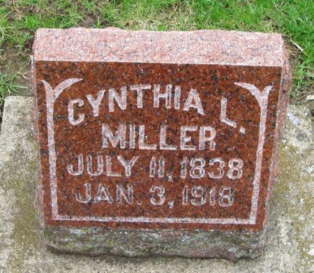 MILLER, CYNTHIA L. - Winneshiek County, Iowa | CYNTHIA L. MILLER 