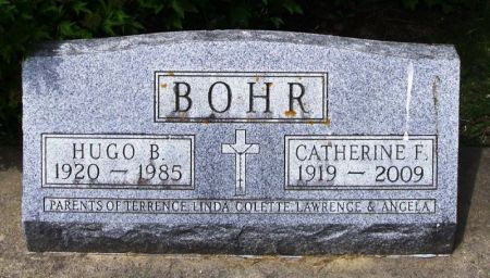 BOHR, CATHERINE F. - Winneshiek County, Iowa | CATHERINE F. BOHR 