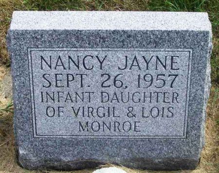 MONROE, NANCY JANE - Winneshiek County, Iowa | NANCY JANE MONROE 