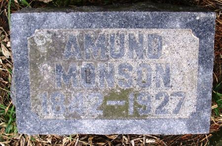 MONSON, AMUND - Winneshiek County, Iowa | AMUND MONSON 