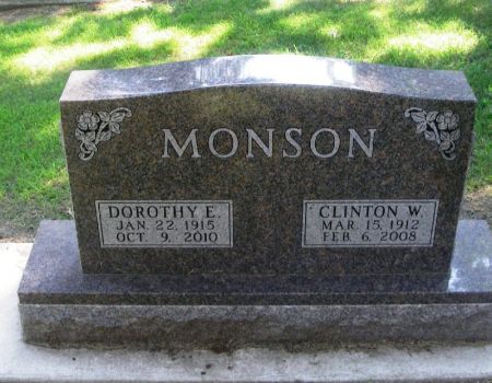 MONSON, CINTON W. - Winneshiek County, Iowa | CINTON W. MONSON 