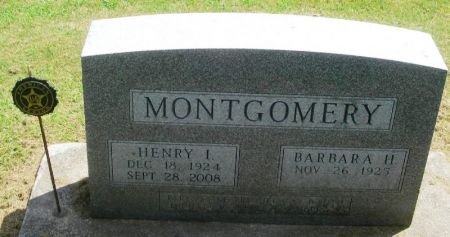 MONTGOMERY, HENRY I. - Winneshiek County, Iowa | HENRY I. MONTGOMERY 