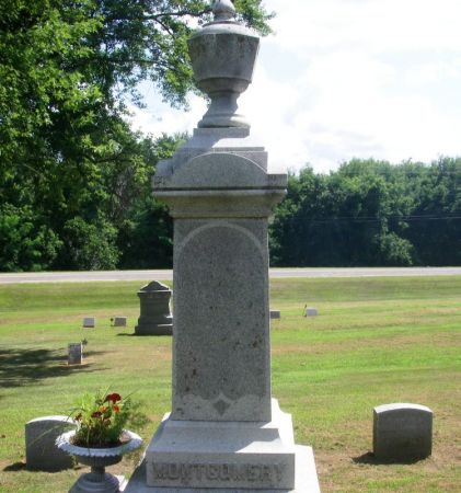 MONTGOMERY, J. H. FAMILY STONE - Winneshiek County, Iowa | J. H. FAMILY STONE MONTGOMERY 