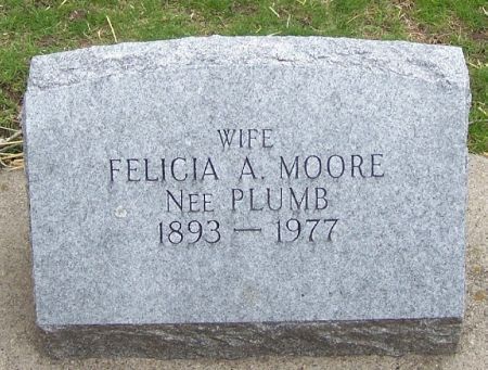 PLUMB MOORE, FELICA A. - Winneshiek County, Iowa | FELICA A. PLUMB MOORE 