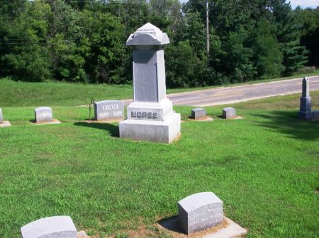 MORSS, JOHN G. FAMILY STONE - Winneshiek County, Iowa | JOHN G. FAMILY STONE MORSS 