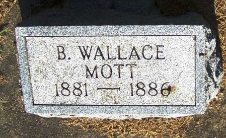 MOTT, B. WALLACE - Winneshiek County, Iowa | B. WALLACE MOTT 