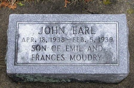 MOUDRY, JOHN EARL - Winneshiek County, Iowa | JOHN EARL MOUDRY 