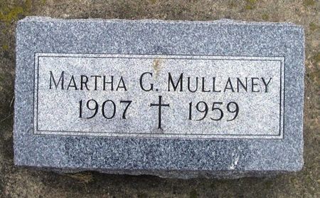 MULLANEY, MARTHA G. - Winneshiek County, Iowa | MARTHA G. MULLANEY 