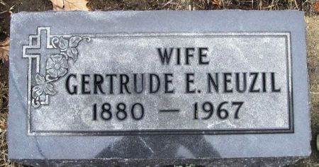 NEUZIL, GERTRUDE E. - Winneshiek County, Iowa | GERTRUDE E. NEUZIL 