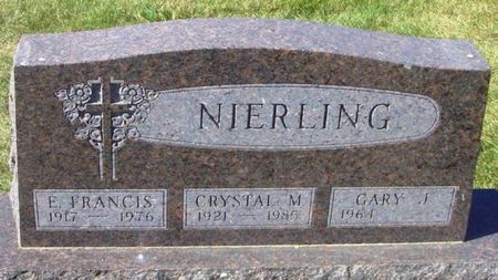NIERLING, EARL FRANCIS - Winneshiek County, Iowa | EARL FRANCIS NIERLING 
