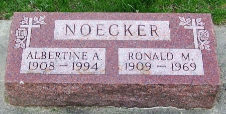 NOECKER, RONALD M. - Winneshiek County, Iowa | RONALD M. NOECKER 