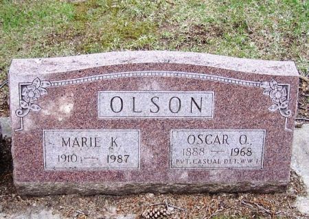 OLSON, OSCAR O. - Winneshiek County, Iowa | OSCAR O. OLSON 