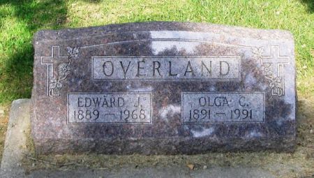 OVERLAND, OLGA C. - Winneshiek County, Iowa | OLGA C. OVERLAND 