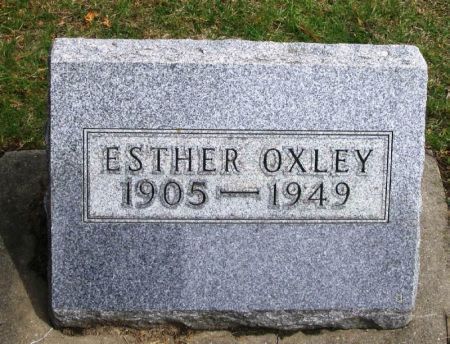 OXLEY, ESTHER - Winneshiek County, Iowa | ESTHER OXLEY 