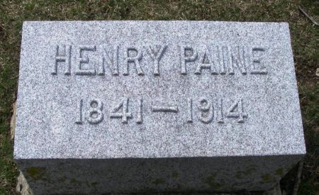 PAINE, HENRY - Winneshiek County, Iowa | HENRY PAINE 