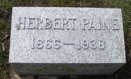 PAINE, HERBERT - Winneshiek County, Iowa | HERBERT PAINE 