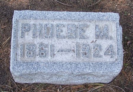 PALMER, PHOEBE M. - Winneshiek County, Iowa | PHOEBE M. PALMER 