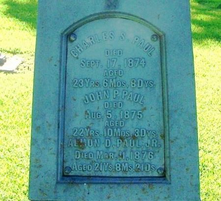 PAUL, CHARLES S. - Winneshiek County, Iowa | CHARLES S. PAUL 