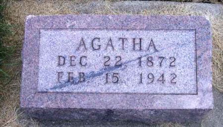 PAULSON, AGATHA - Winneshiek County, Iowa | AGATHA PAULSON 