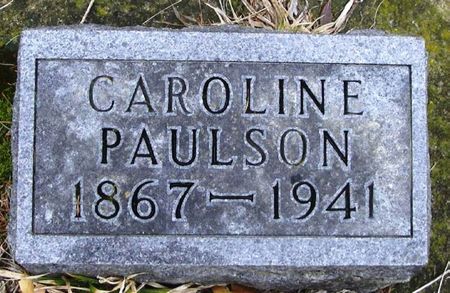 PAULSON, CAROLINE - Winneshiek County, Iowa | CAROLINE PAULSON 
