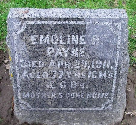 PAYNE, EMOLINE A. - Winneshiek County, Iowa | EMOLINE A. PAYNE 