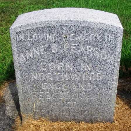 PEARSON, ANNE B. - Winneshiek County, Iowa | ANNE B. PEARSON 