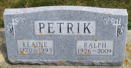 PETRIK, ELAINE - Winneshiek County, Iowa | ELAINE PETRIK 