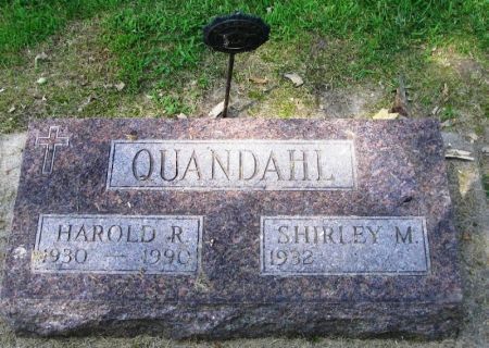 QUANDAHL, HAROLD R. - Winneshiek County, Iowa | HAROLD R. QUANDAHL 