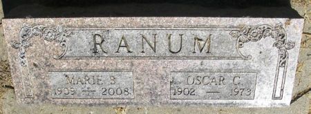 RANUM, MARIE B. - Winneshiek County, Iowa | MARIE B. RANUM 