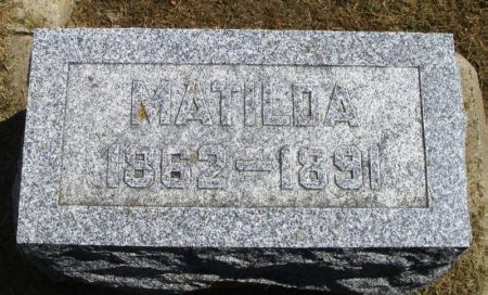 REED, MATILDA - Winneshiek County, Iowa | MATILDA REED 