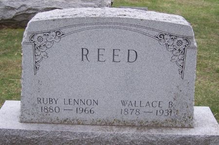 LENNON REED, RUBY - Winneshiek County, Iowa | RUBY LENNON REED 