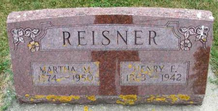 REISNER, MARTHA M. - Winneshiek County, Iowa | MARTHA M. REISNER 