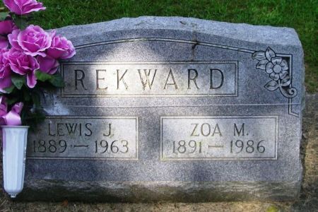 REKWARD, LEWIS J. - Winneshiek County, Iowa | LEWIS J. REKWARD 