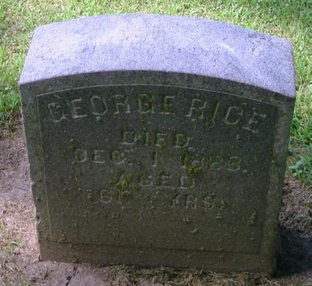 RICE, GEORGE - Winneshiek County, Iowa | GEORGE RICE 