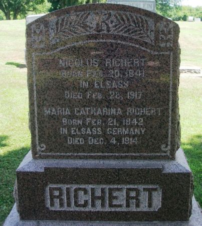 RICHERT, NICOLUS - Winneshiek County, Iowa | NICOLUS RICHERT 