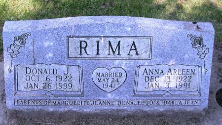 RIMA, DONALD J. - Winneshiek County, Iowa | DONALD J. RIMA 