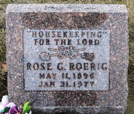 ROERIG, ROSE G. - Winneshiek County, Iowa | ROSE G. ROERIG 