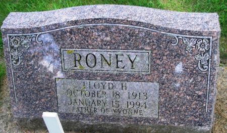 RONEY, LLOYD H. - Winneshiek County, Iowa | LLOYD H. RONEY 