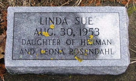 ROSENDAHL, LINDA SUE - Winneshiek County, Iowa | LINDA SUE ROSENDAHL 