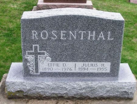 ROSENTHAL, EFFIE O. - Winneshiek County, Iowa | EFFIE O. ROSENTHAL 
