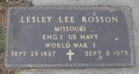 ROSSON, LESLEY LEE - Winneshiek County, Iowa | LESLEY LEE ROSSON 