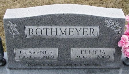 ROTHMEYER, CLARENCE HENRY - Winneshiek County, Iowa | CLARENCE HENRY ROTHMEYER 