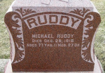 RUDDY, MICHAEL - Winneshiek County, Iowa | MICHAEL RUDDY 
