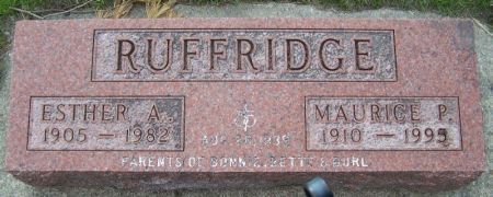 RUFFRIDGE, MAURICE P. - Winneshiek County, Iowa | MAURICE P. RUFFRIDGE 
