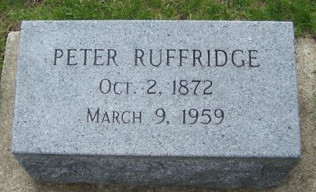 RUFFRIDGE, PETER - Winneshiek County, Iowa | PETER RUFFRIDGE 