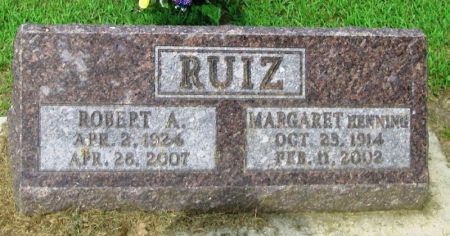 HENNING RUIZ, MARGARET - Winneshiek County, Iowa | MARGARET HENNING RUIZ 